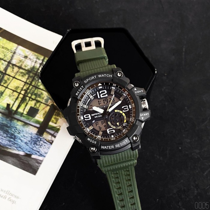 Sanda 759 Green-Black