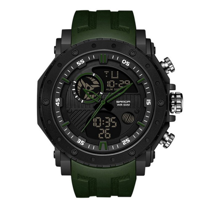 Sanda 6012 Green-Black