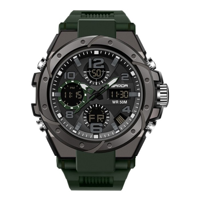 Sanda 6008 Green-Black