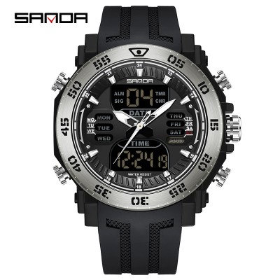 Sanda 6029 Black-Silver