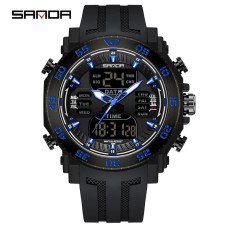 Sanda 6029 Black-Blue