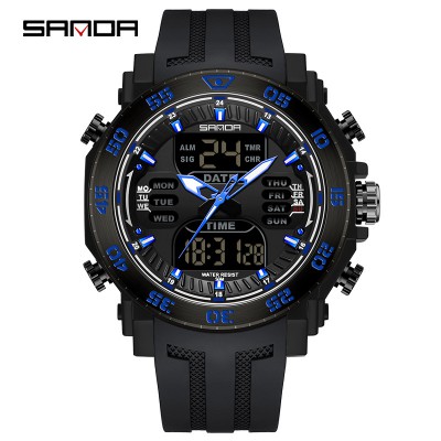 Sanda 6029 Black-Blue