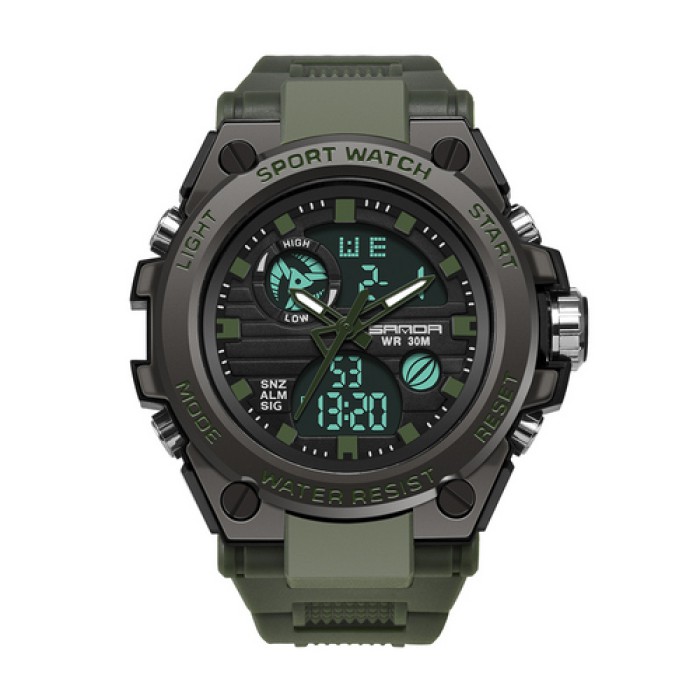 Sanda 739 Green-Black