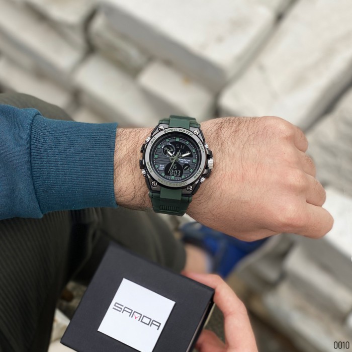 Sanda 739 Green-Black