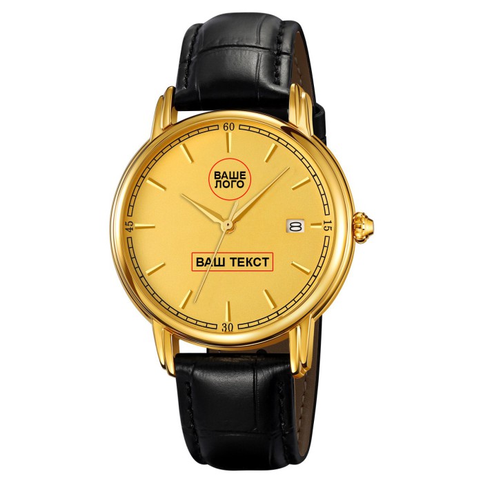 Часы наручные Awarder 020 Ваше лого Gold-Gold