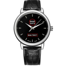 Часы наручные Patriot 022 Silver-Black Ваше Лого