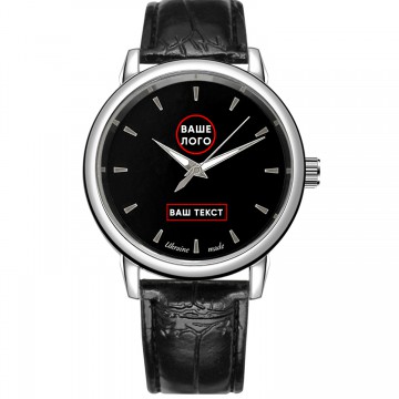 Часы наручные Patriot 022 Silver-Black Ваше Лого