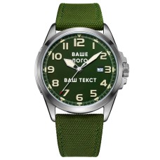 Часы наручные Awarder Silver Green Automatic Ваше Лого 10ATM