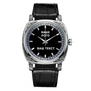Часы механические Patriot 021 Ваше Лого Silver-Black