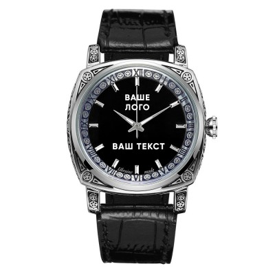 Часы механические Patriot 021 Ваше Лого Silver-Black