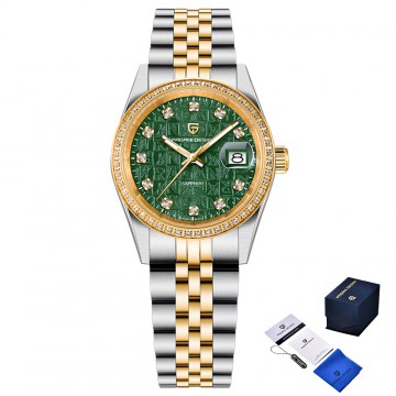 Pagani Design PD-1794L Silver-Gold-Green