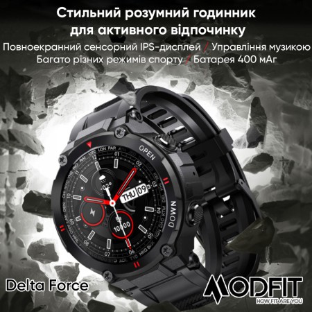Modfit Delta Force All Black 36 мм.