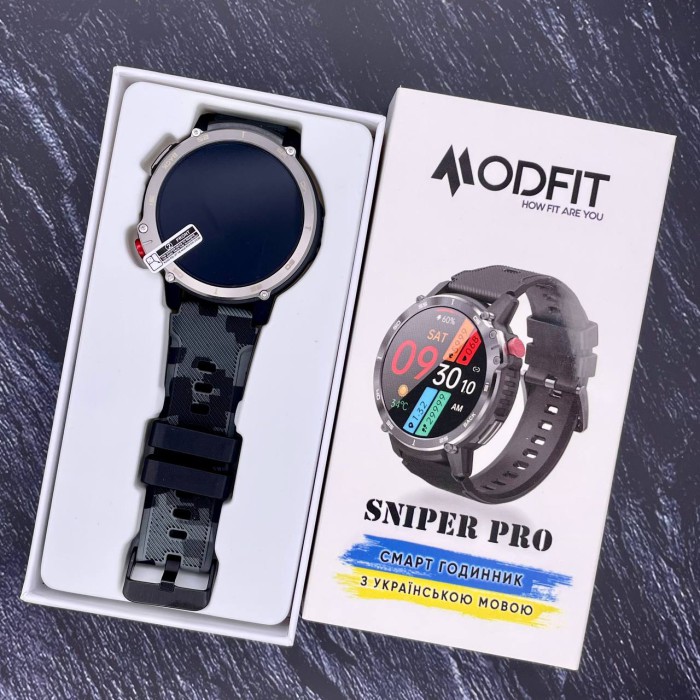 Modfit Sniper Pro Black-Silver 41 мм.