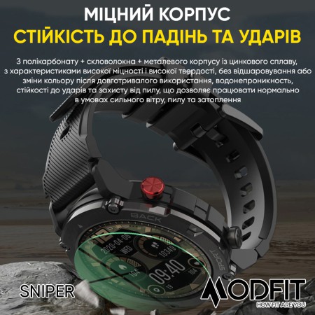 Modfit Sniper All Black 36 мм.