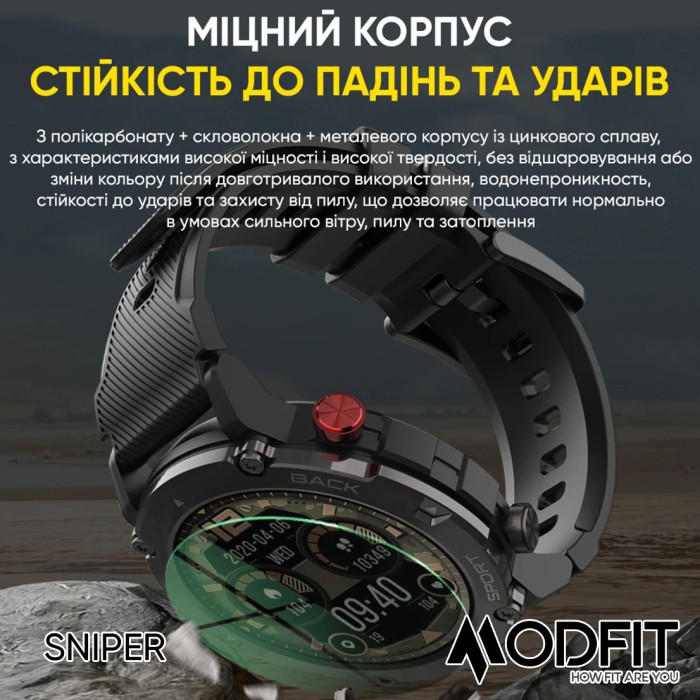 Modfit Sniper All Black 36 мм.