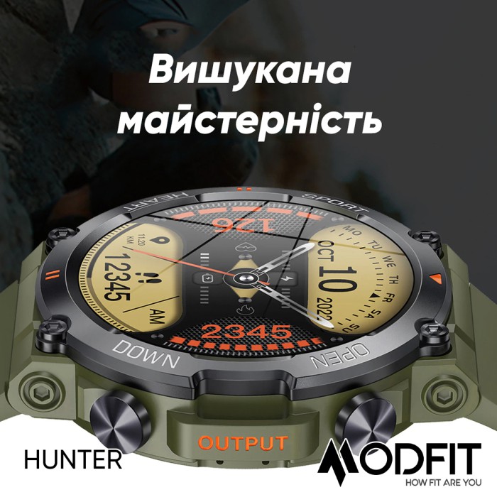 Modfit Hunter Army Green 36мм.