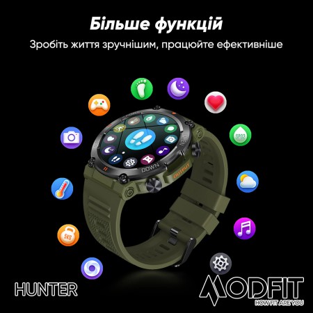 Modfit Hunter Khaki 36 мм.