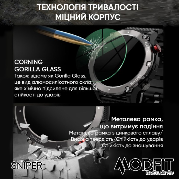 Modfit Sniper All Black 36 мм.
