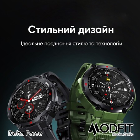 Modfit Delta Force All Black 36 мм.
