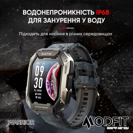 Modfit Warrior Army Green Camo Band