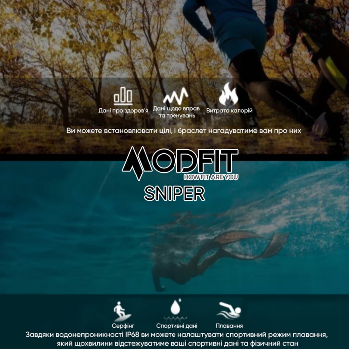 Modfit Sniper All Black 36 мм.