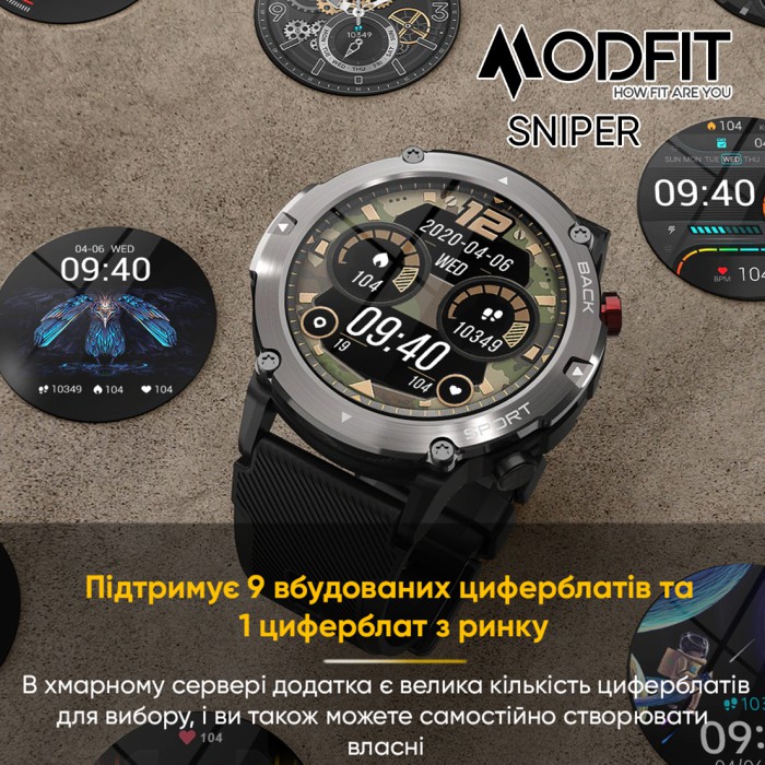 Modfit Sniper All Black 36 мм.