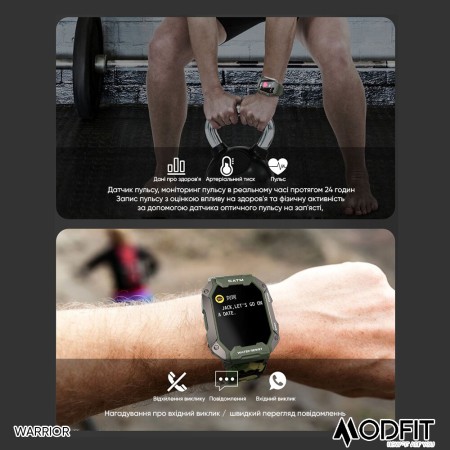 Modfit Warrior Army Green Camo Band