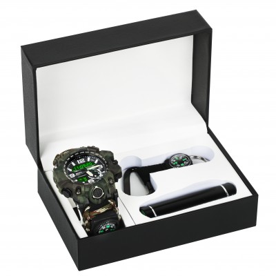 Besta Box Military Light подарунковий набір, з компасом