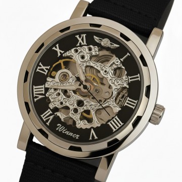 Winner Black Textile Classic, 2 ремінці