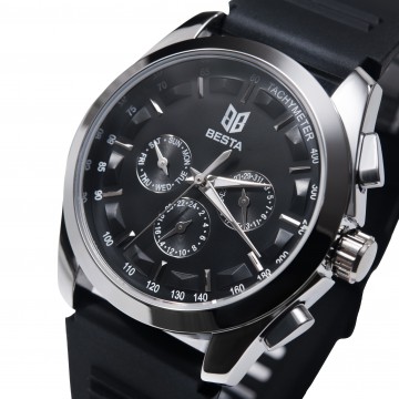 Besta Walker Elastic Black, 2 ремінці