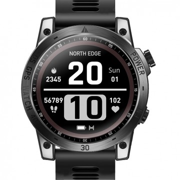 North Edge CrossFit GPS Black с компасом