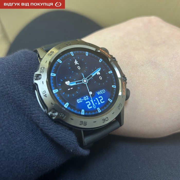 Smart Delta K52 Black Rubber, 2 ремінці