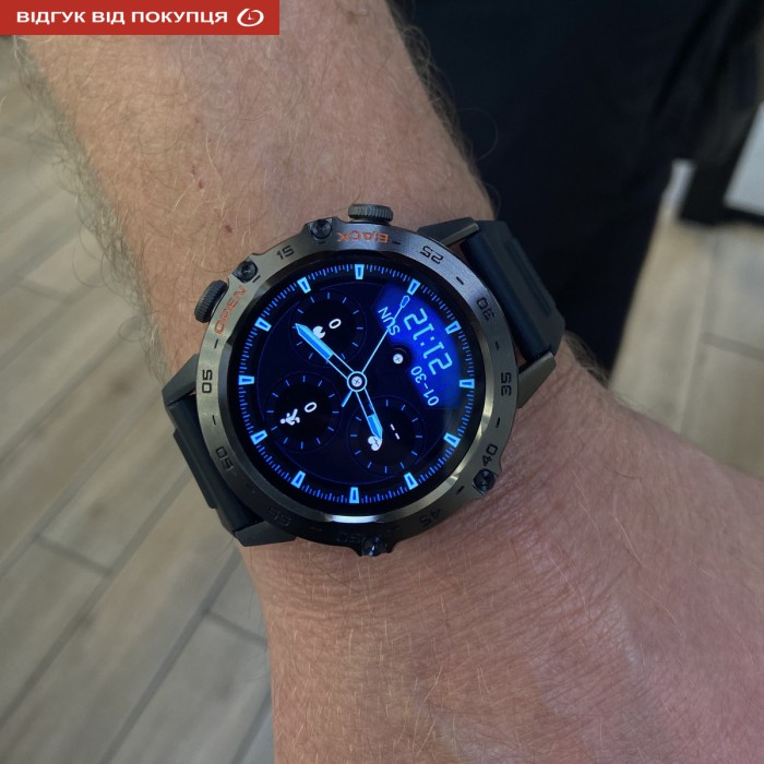 Smart Delta K52 Black Rubber, 2 ремінці