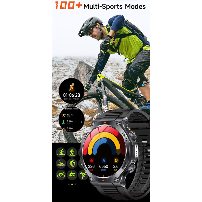 Smart Mevaden Ultra Steel, 2 ремешка