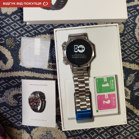 Smart Surf X Pro Silver Steel, 2 ремешка