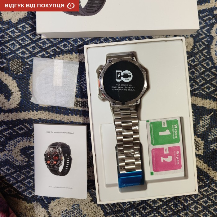 Smart Surf X Pro Silver Steel, 2 ремінці