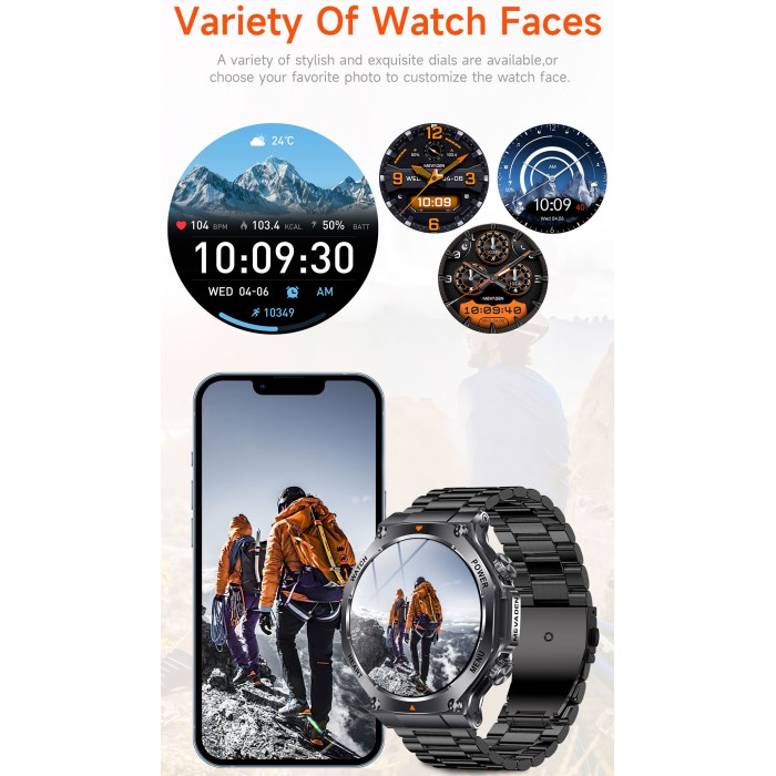 Smart Mevaden Ultra Steel, 2 ремешка