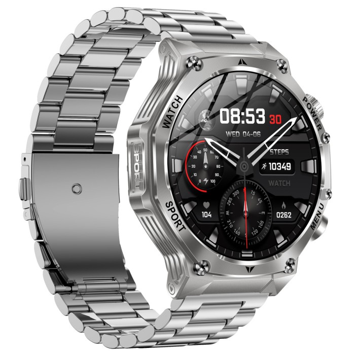 Smart Surf X Pro Silver Steel, 2 ремінці