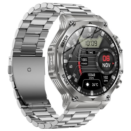 Smart Surf X Pro Silver Steel, 2 ремешка