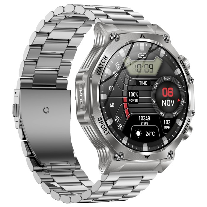 Smart Surf X Pro Silver Steel, 2 ремінці