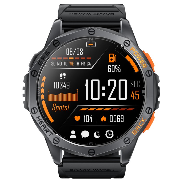 Smart GPS Max Black, 2 ремешка