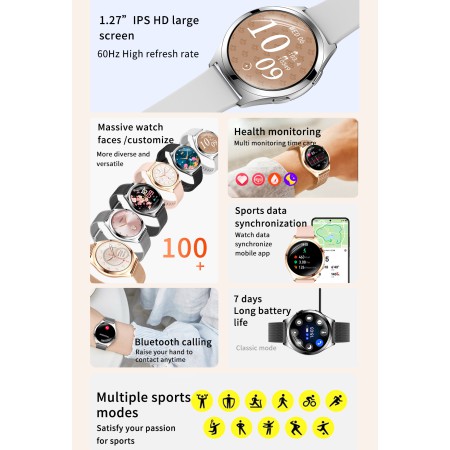 Smart Love Pro Silver Steel, 2 ремінці