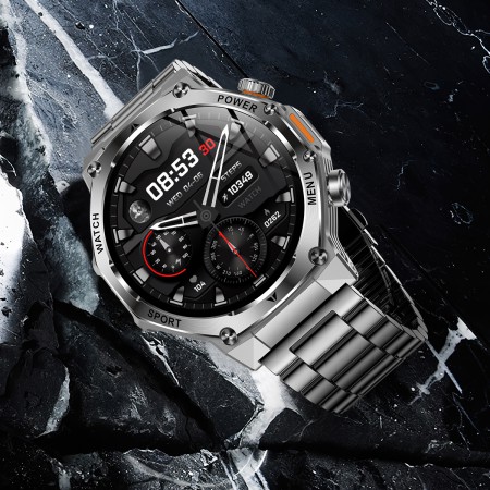 Smart Surf X Pro Silver Steel, 2 ремешка