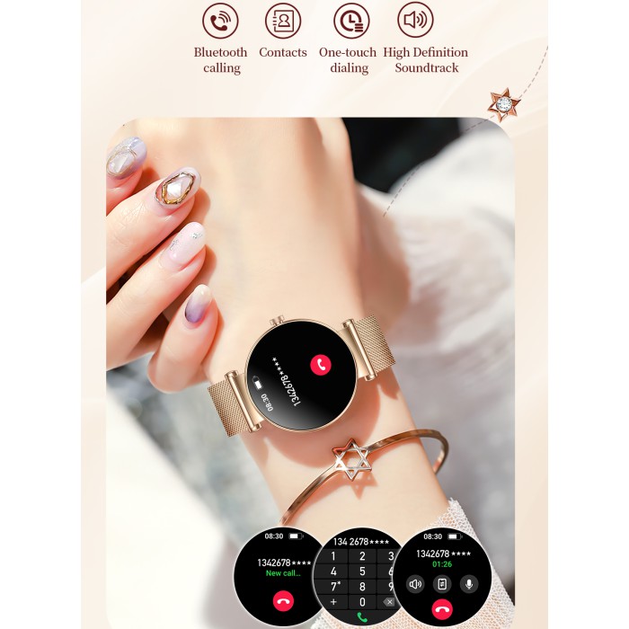 Smart Princess Steel Gold, 2 ремешка