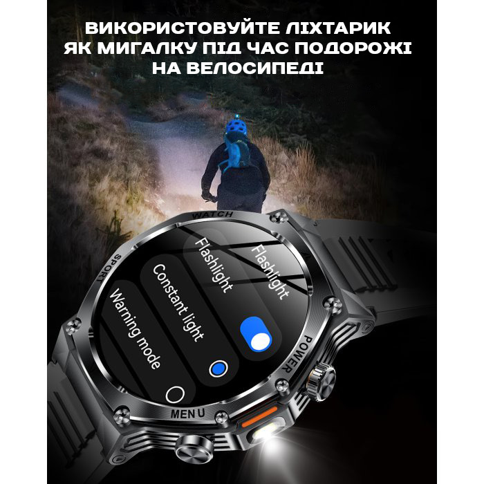 Smart Surf X Pro Black Steel, 2 ремінці