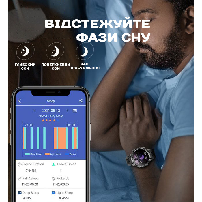 Smart Turbo Power Steel, 2 ремешка