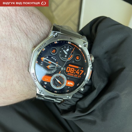 Smart Surf X Pro Silver Steel, 2 ремешка