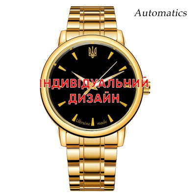 Мужские часы Awarder 022 Gold Metall Automatic Индивидуальный дизайн Мужские часы Awarder 022 Gold Metall Automatic Индивидуальный дизайн