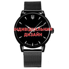 Мужские часы Awarder 022 Black Mesh Индивидуальный дизайн