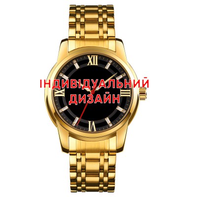 Мужские часы Awarder 025 Gold-Black Индивидуальный дизайн Мужские часы Awarder 025 Gold-Black Индивидуальный дизайн